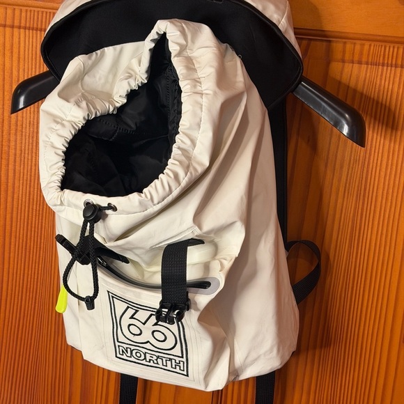 cream faux leather backpack Vegan Long-lasting Convertible Bag  Madeline Love Double Zipper top closure is smooth and durable Leresas 37L Backpack Purse for
